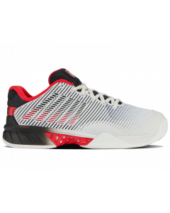 Men Hypercourt Express 2 Wit/Lime/Rood