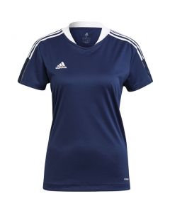 Adidas Women Tee Tiro21 Donkerblauw
