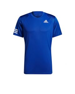 Adidas Men Club 3Str Tee Blauw