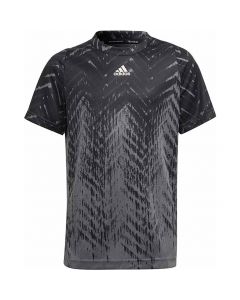 Adidas Boys Fl Printed Tee Zwart