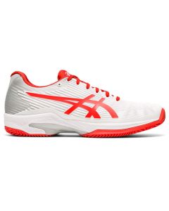 Asics Women Solution Speed FF Clay Wit/rood