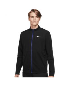 Nike Men Court Advantage Jacket Zwart/blauw