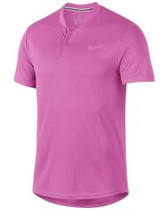 Nike Men Polo Dri Fit Fuchia