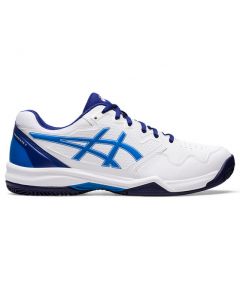 Asics Men Gel-Dedicate 7 Clay Wit/Blauw