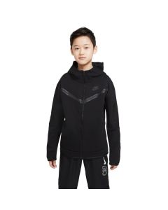 Nike Boys Tech Fleece Jacket Zwart