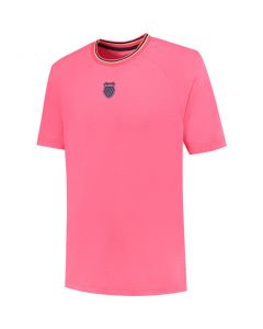 K-Swiss Hypercourt Tee Melange 3 Pink