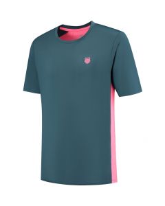 K-Swiss Hypercourt Mix Melange Crew Tee Stargazer/Pink