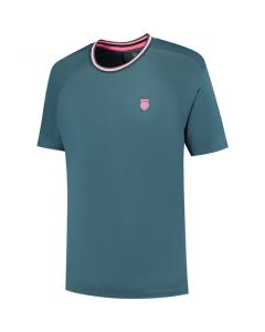 K-Swiss Hypercourt Mesh Crew 4 Tee Stargazer/Pink