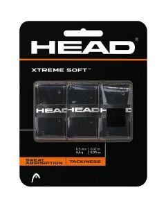 Head Extreme Soft Overgrip 3-pack Zwart