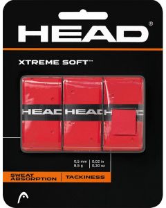 Head Extreme Soft Overgrip 3-pack Rood