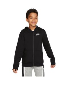 Nike Full-Zip Hoodie Club Sportswear Zwart