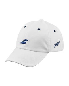 Babolat Babolat Drive Cotton Cap Wit/Blauw