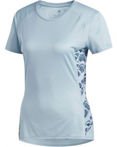 Adidas Women Cru Tee Parley Blauw