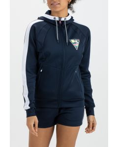 Sjeng sports Women Hooded Jacket Arrisa Blauw