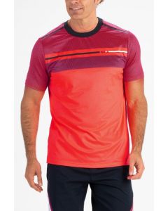 Sjeng sports Men Tee Coleman Coral Red