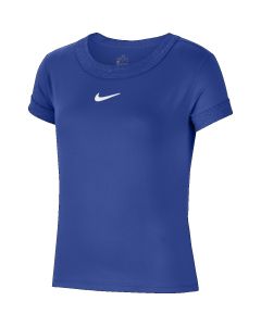 Nike Girls Court Dry Top Blauw