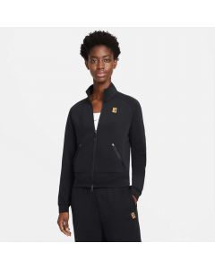 Nike Women Dri-Fit Heritage Full-Zip Jacket Zwart