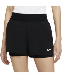 Nike Women Short Court Victory Flex Zwart