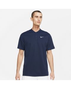 Nike Men Polo Court Dri-Fit Donkerblauw