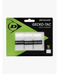 Dunlop Gecko-Tac Overgrip 3 pack Wit