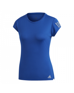 Adidas Women Club 3Stripe Tee Blauw