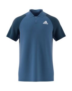 Adidas Men Club Polo Blauw
