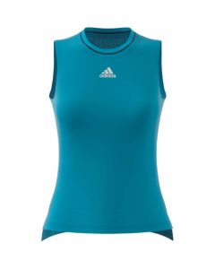 Adidas Women Match Tank Blauw