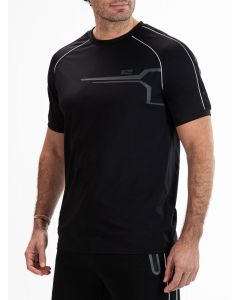 Sjeng sports Man Tee Maxwell Zwart