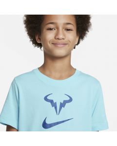 Nike Boys Court Rafa Tee Blauw