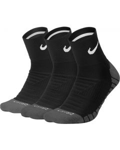 Nike Ankle Cushioned Zwart 3-Paar
