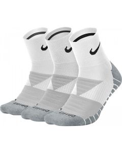Nike Ankle Cushioned Wit 3-Paar