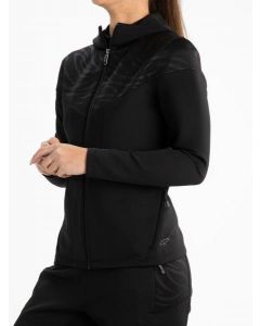 Sjeng sports Lady Hooded Jacket Vala Zwart