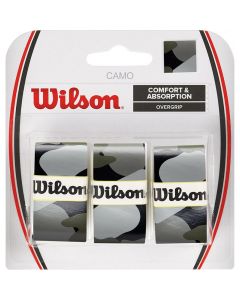 Wilson Camo Overgrip 3-pack Zwart