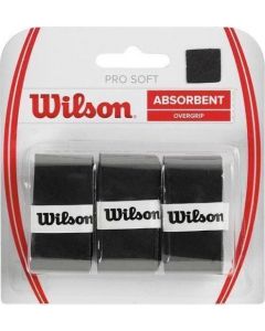 Wilson Pro Soft 3-pack Zwart