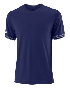 Wilson Men Team Solid Crew Blauw